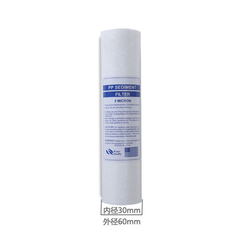 40 Inch Filter Rumah Tangga Melt Blown PP Cotton Air Purifier Cartridge