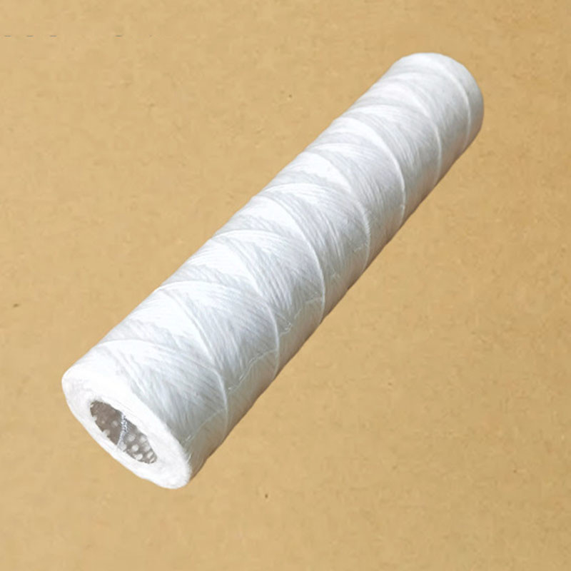 High Quality 20 Inch Pp Yarn Filter Cartridge From China 1 hingga 60 Micron Pp Filter Cartridge