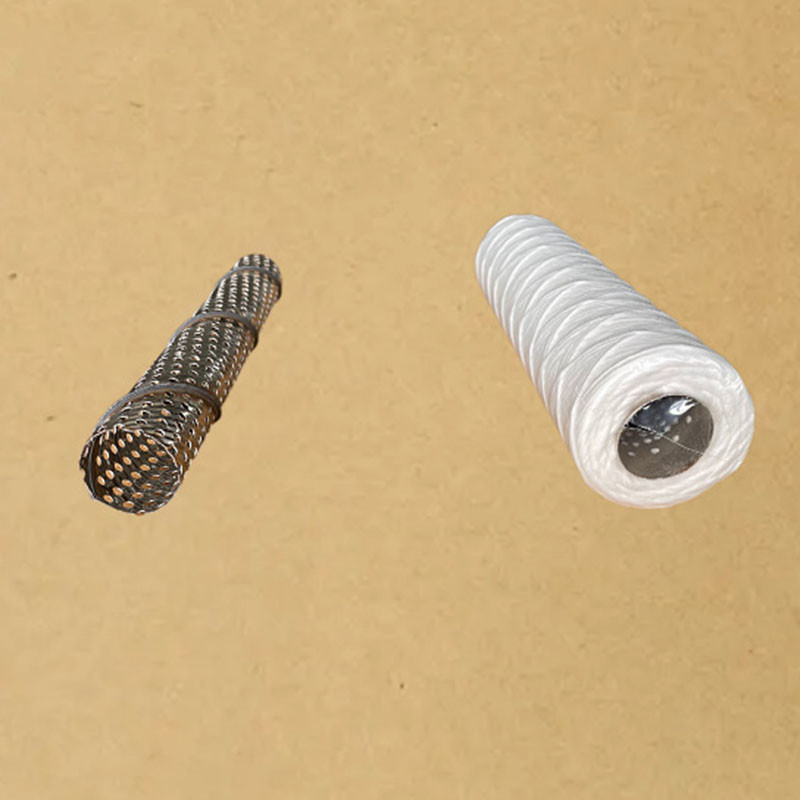 Filter Wire Wound Kotak Inti Pembangkit Listrik Filter Inti Kartrid Filter Element