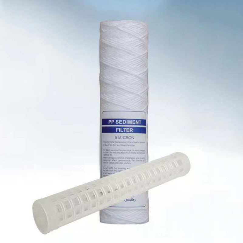 PP Filter Katun Filter Keamanan Presisi Dengan Kerangka PP Filter Winding Katun