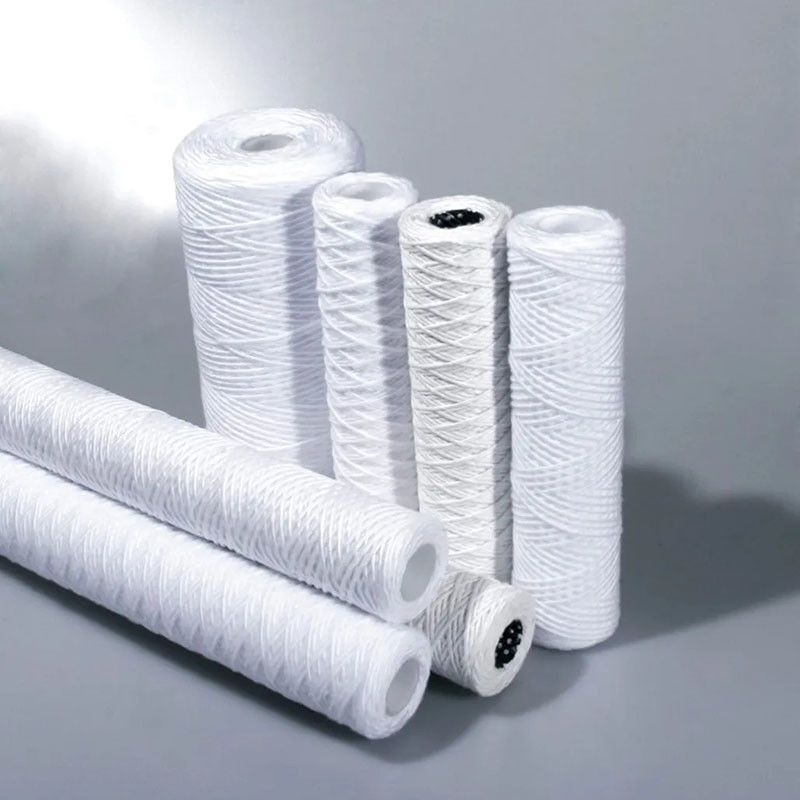 Ukuran Disesuaikan Kualitas Tinggi Wire Wound Filter Element Untuk Berbagai Pembersih Air