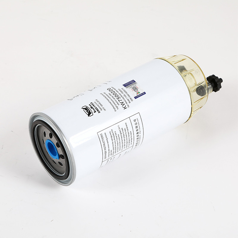 Spin On Posisi Pemasangan Filter Pemisah Air Bahan Bakar Untuk Sistem Mesin KW7500220