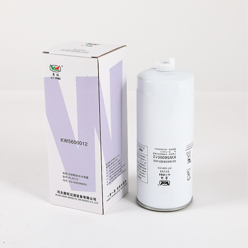 KW5600012 Filter pemisah air bahan bakar Tipe bisnis Konfigurasi Tipe elemen filter pengganti