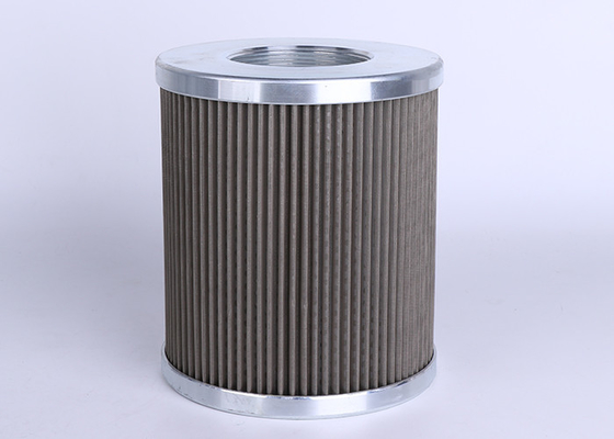 Folding Excavator Hydraulic Filter , Oil Filter Element SS304 SS316 Material